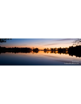 Dawn On Lost Lake - Panoramic