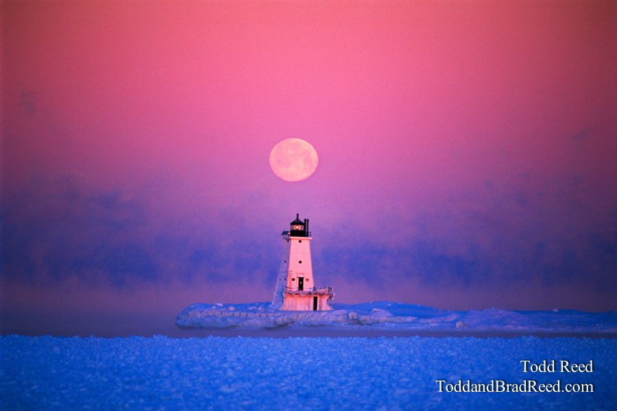 Moon Over Ludington