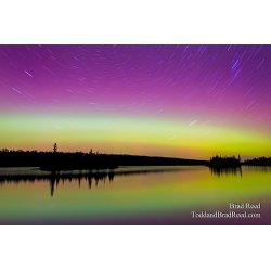 Northern Lights Over Isle Royale