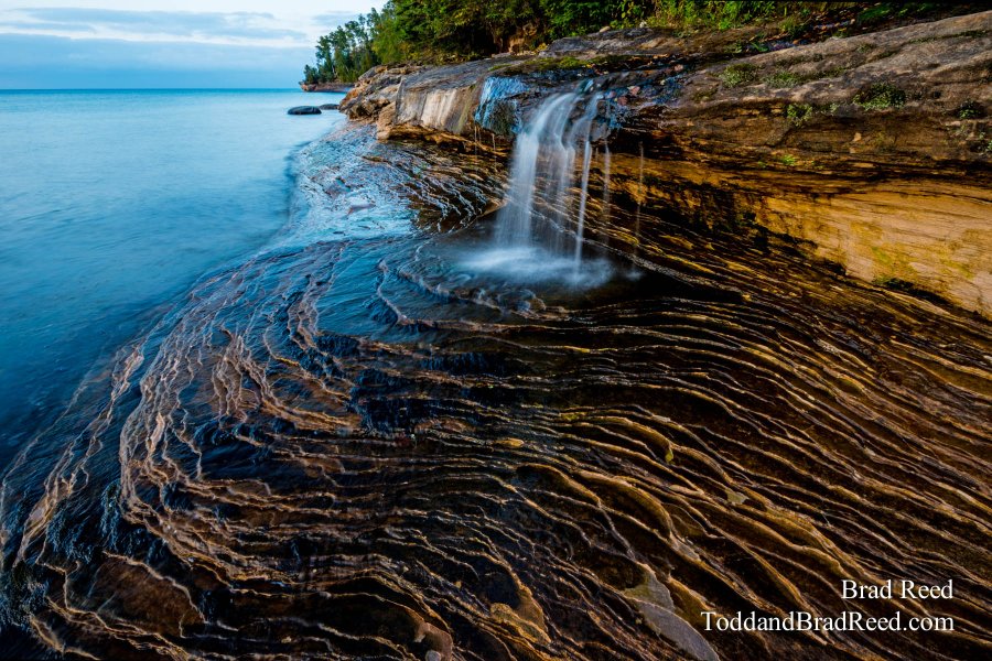 Miner's Beach Falls