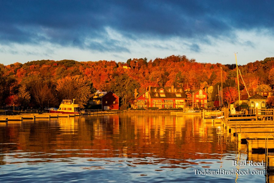 Suttons Bay Lit Up