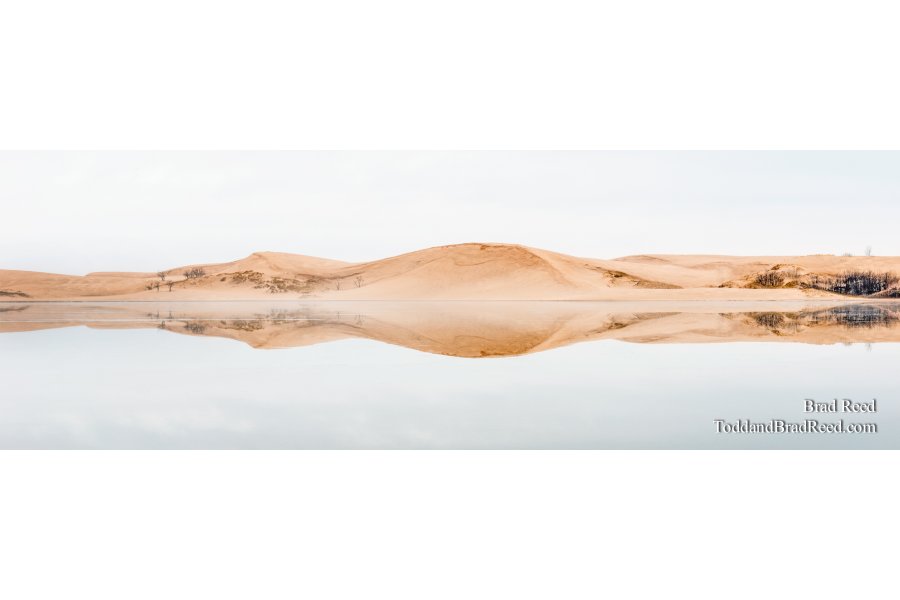 Silver Lake Reflections - Panoramic