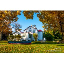 Autumn at Grand Traverse Light
