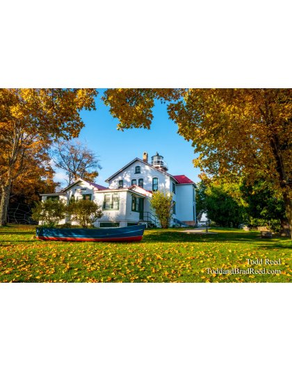 Autumn at Grand Traverse Light