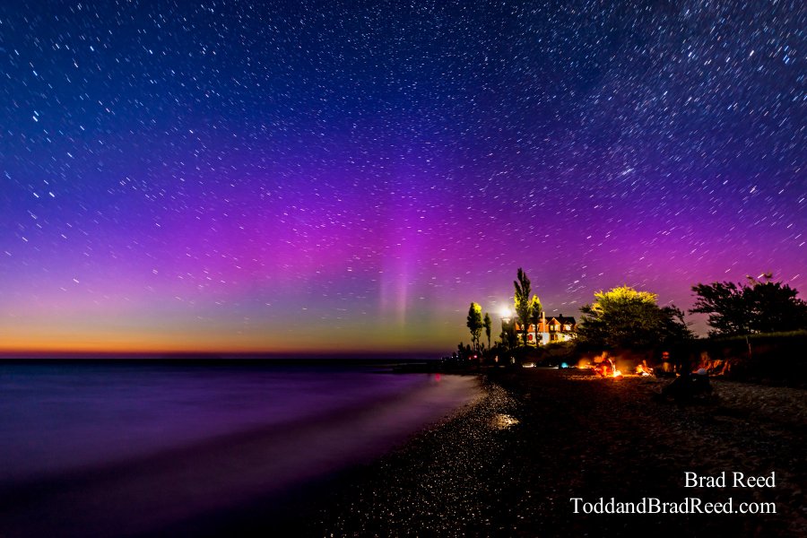 Aurora at Point Betsie