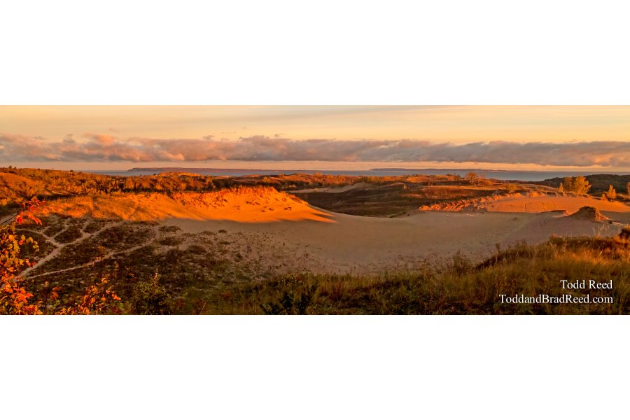Sleeping Bear Sunrise - Panoramic