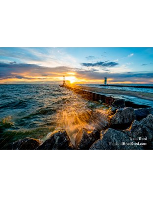 Pentwater on the Rocks