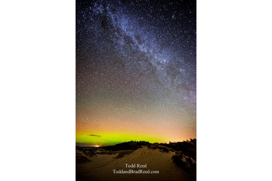 Milky Way Aurora