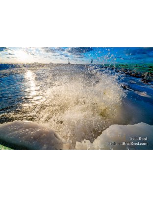 Crashing Into Pentwater