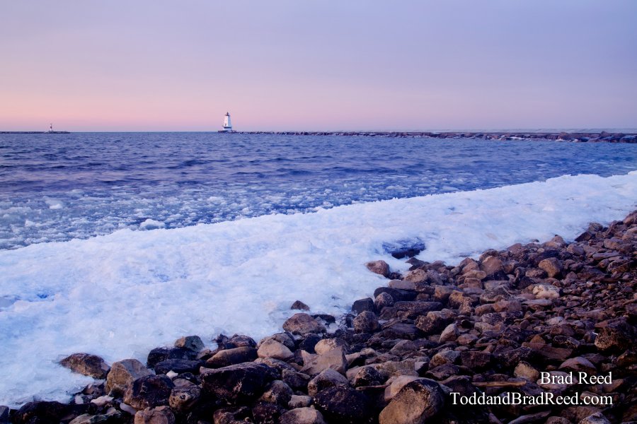 A Mild Lake Michigan Winter