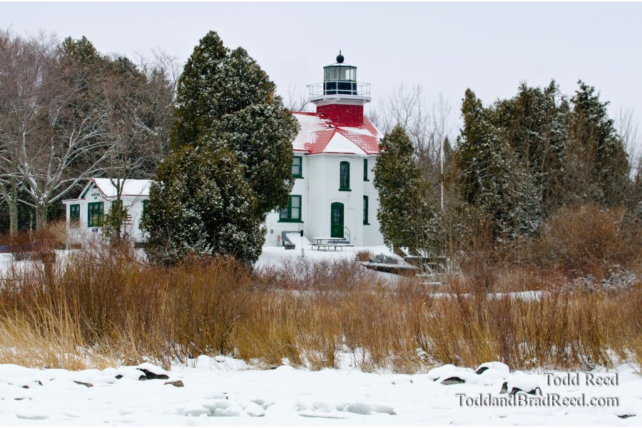 Winter at Cathead Point