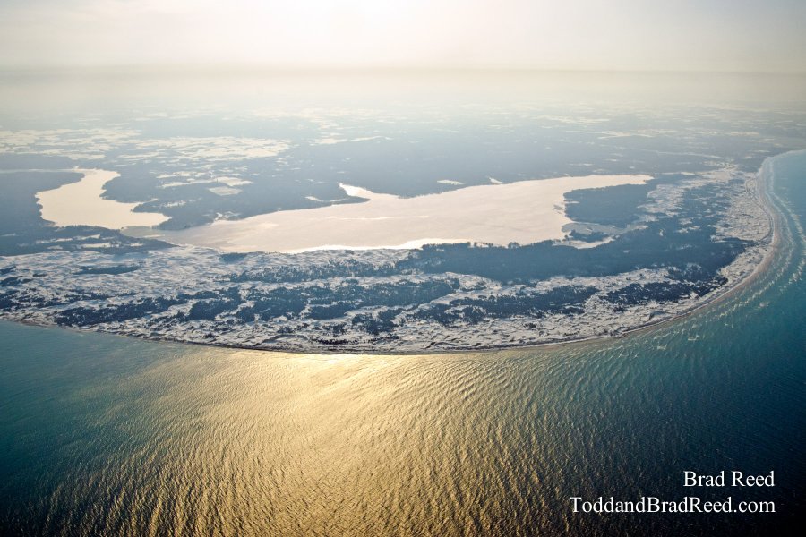 Hamlin Lake from Above
