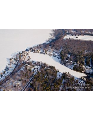 Middle Bayou from Above