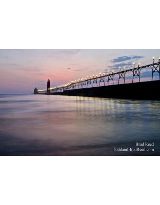Serene Night in Grand Haven