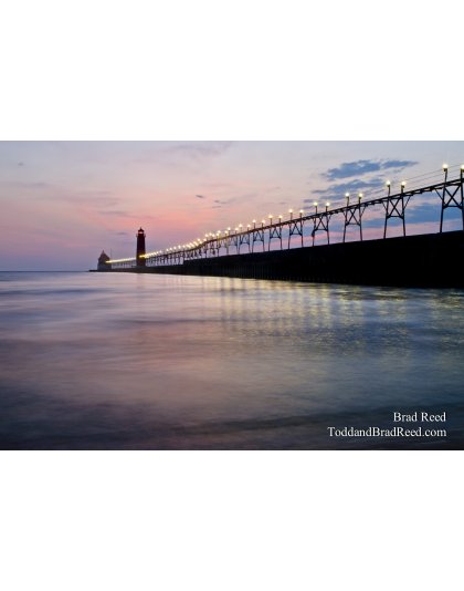 Serene Night in Grand Haven