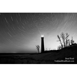 North Star - Black and White
