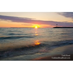 Sunset Over North Manitou