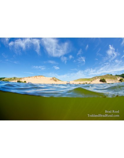 Pontooning at the Hamlin Dunes