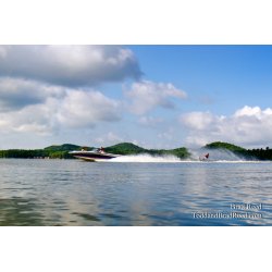 Water Skiing on Bass Lake