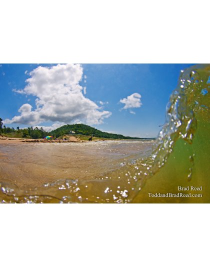 Swimming at Bass Lake Outlet
