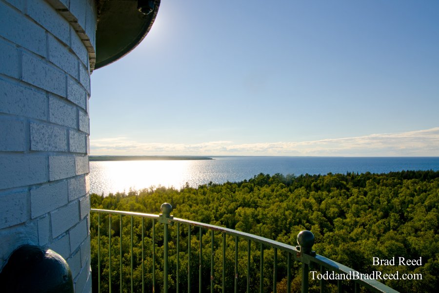The View from New Presque Isle Lighthouse