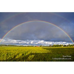 Double Rainbow Over Cherry Hill Farm