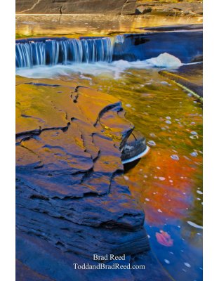 Manido Falls - vertical