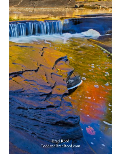 Manido Falls - vertical