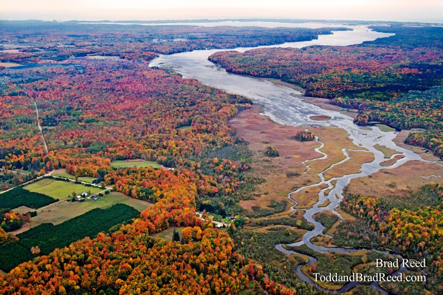 The Start of Hamlin Lake
