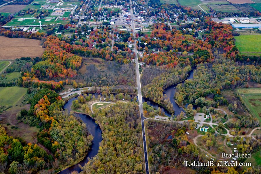 Scottville from Above