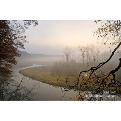 Foggy Sunrise on the Pere Marquette
