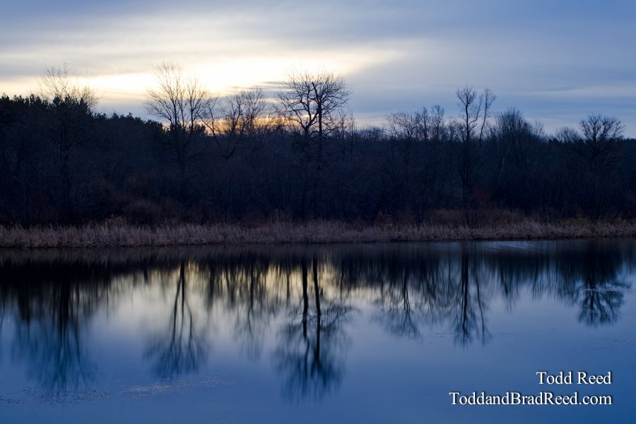 Dawn on Lincoln Lake