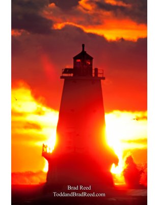 Ludington North Pier Light (0157)