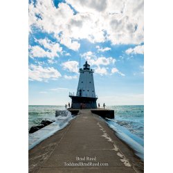 Ludington Lighthouse During Workshop (0507)