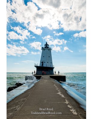 Ludington Lighthouse During Workshop (0507)