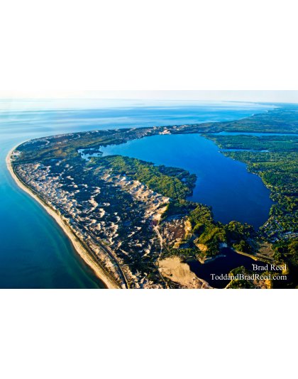 Birdseye View of Hamlin Lake