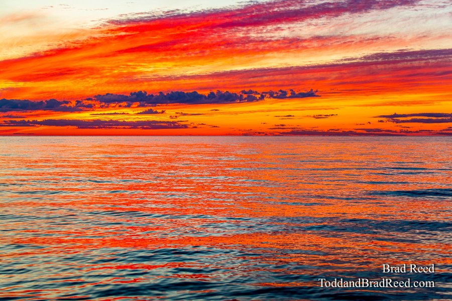 Sunset Off Stearns Park Beach (0871)