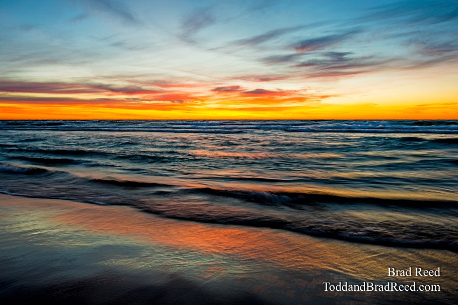 Sunset Off Buddes Deck (1307)