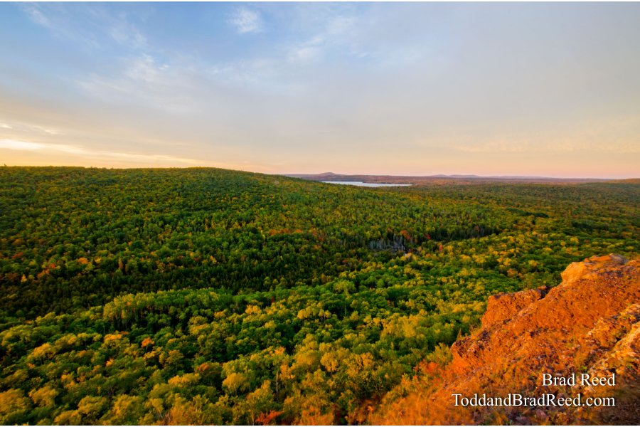 Brockway Mountain Drive at Sunrise (1373)