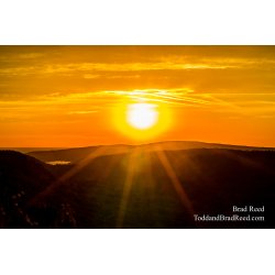 Brockway Mountain Drive at Sunrise (1375)