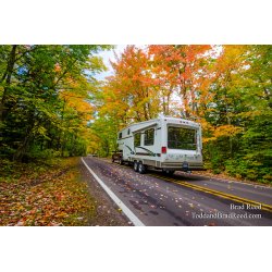 Fall Color on US 41 Near Copper Harbor (1389)