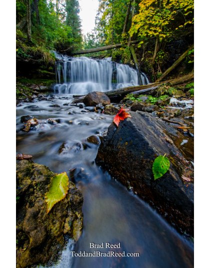 Wagner Falls Near Munising (1488)