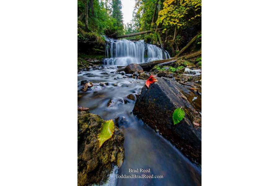 Wagner Falls Near Munising (1488)