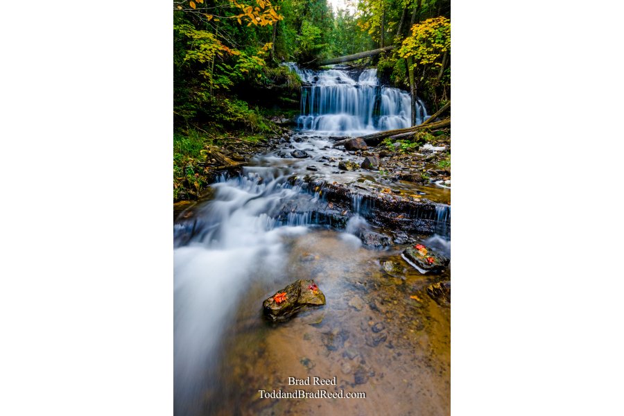 Wagner Falls Near Munising (1492)