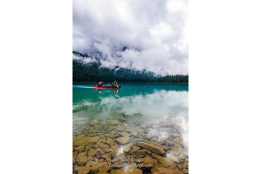 Enjoying Emerald Lake