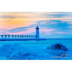 Manistee Lighthouse During Workshop (2014)