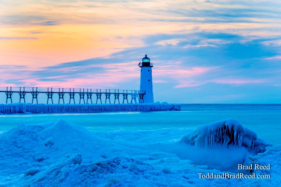 Manistee Lighthouse During Workshop (2014)