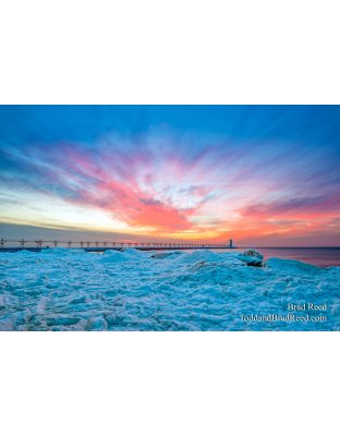 Manistee Lighthouse During Workshop (2023)