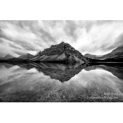 Drama at Bow Lake
