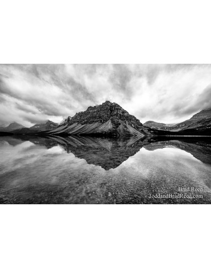 Drama at Bow Lake